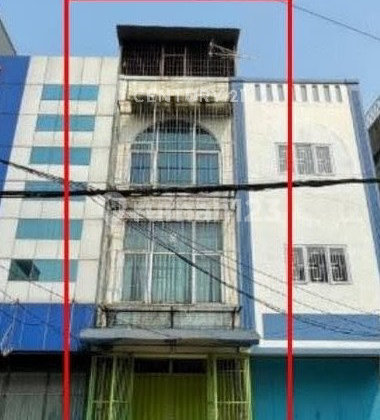 Dijual Ruko 3,5 Lantai di Pasar Baru, Sawah Besar, Jakarta Pusat