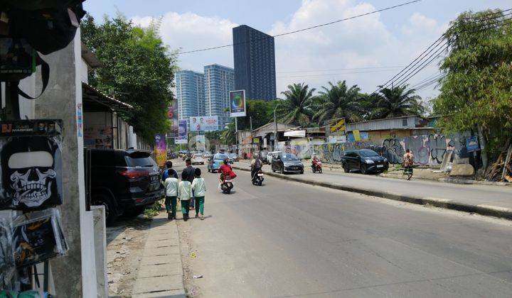 Tanah komersial 2300 m² SHM pinggir jalan dekat Tol Alam Sutera Tangerang Serpong Utara 