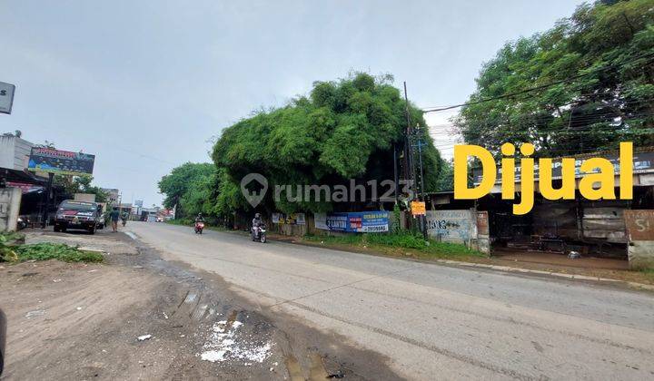 Kavling pinggir jalan raya ramai SHM hanya 2 km dari pasar modern BSD intermoda 2