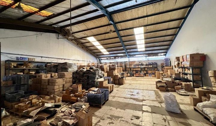 Gudang siap pakai luas 7270 m SHM di Pergudangan Harapan Dadap Jaya Tangerang 