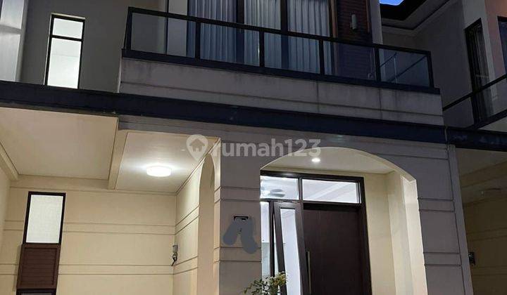 Rumah murah cantik jual rugi full furnished harga langka dekat tol di Lavon  swan city Tangerang  1