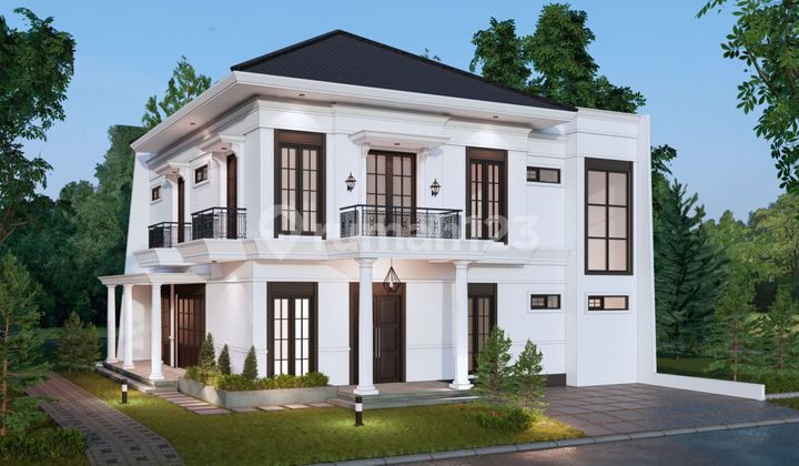 New house with classic design, magnificent building at The Icon BSD. New house with classic design, magnificent building at The Icon BSD.