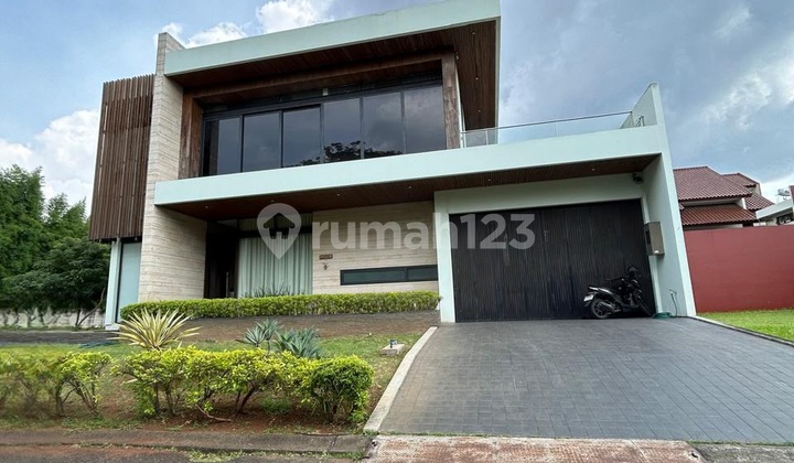 Rumah Mewah Harga Dahsyat Langka Shm Bangunan Mandiri Premium di Alam Sutera