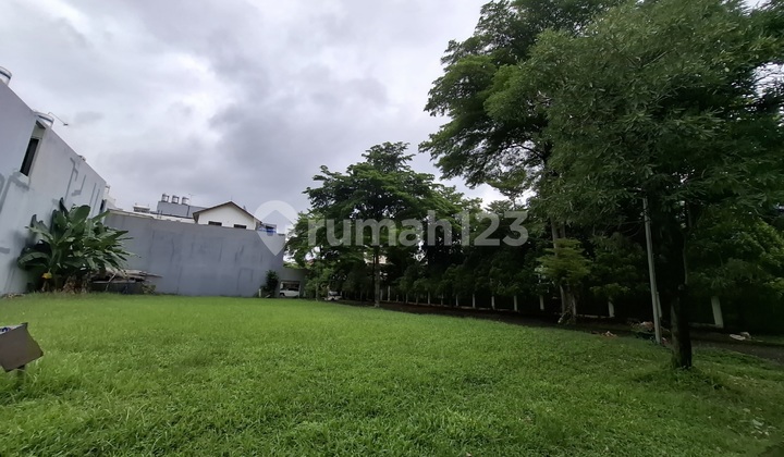 Tanah Hook Hadap Timur Selatan Lokasi Premium di Alam Sutera