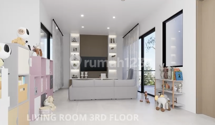 Rumah Modern Minimalis Lokasi Strategis Akses Mudah di BSD The Green 2