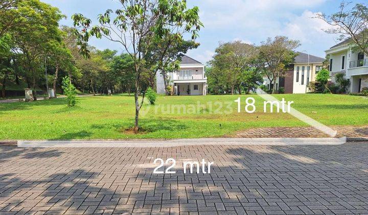 Tanah 396 m² hadap Timur laut lokasi Bagus di Foresta BSD  1