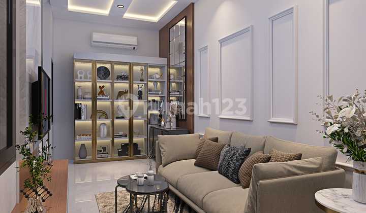 Rumah Duri Kepa Jakarta Barat, Bebas Banjir, Full Furnish.