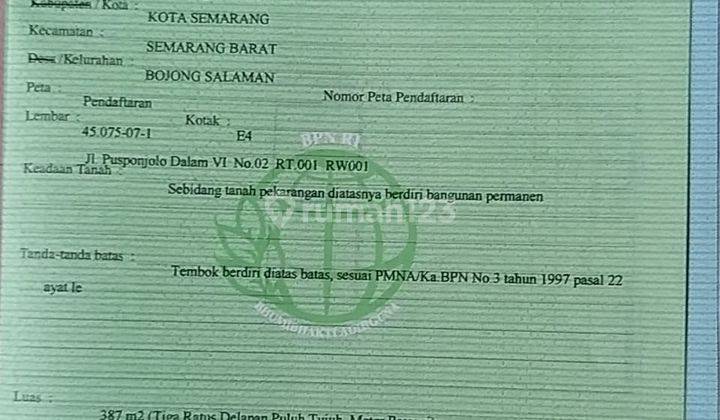 Rumah Murah Mewah Dan Kos Exclusive Pusponjolo Semarang Barat 20