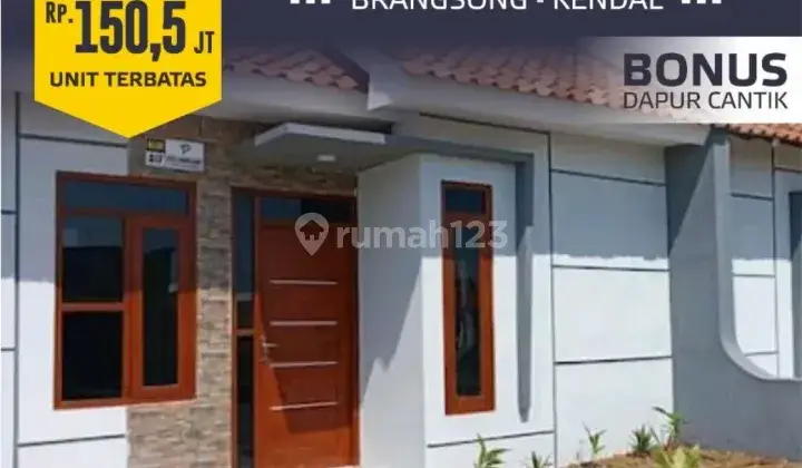 Rumah Murah Subsidi Bangunan berkualitas dekat jalan raya Kendal 6