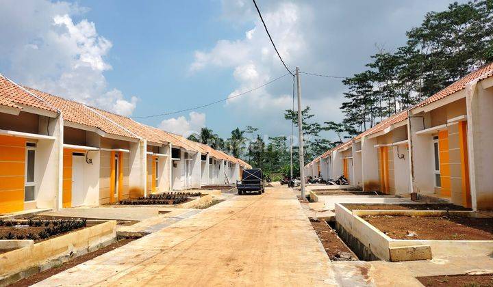 Rumah subsidi bonus canopi dapur di Perum Harmoni Boja 10