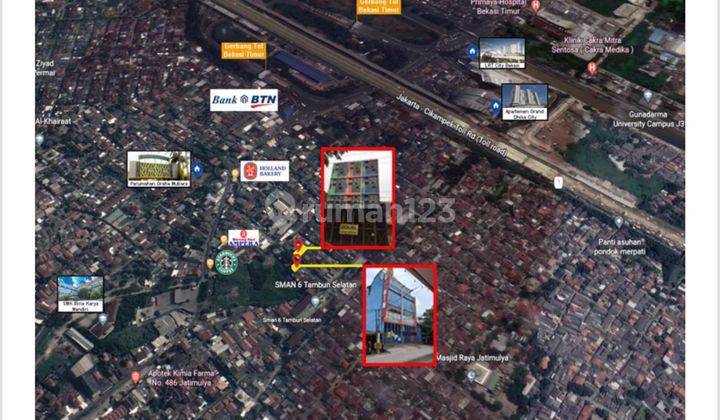 Ruko 4 Lantai, Jatimulya Raya, Tambun Bekasi. 3