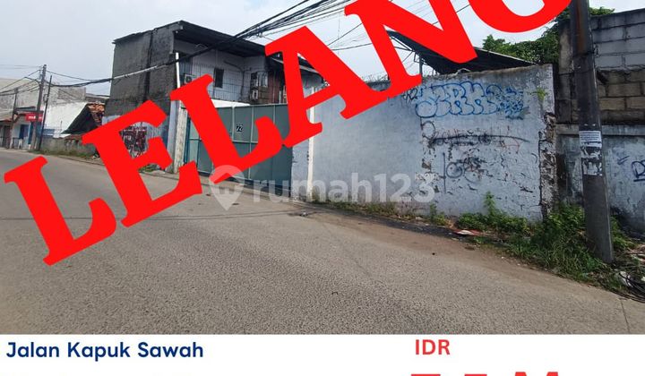 For Sale Auction, Cheap Warehouse in Kapuk, East Kalibaru Main Road. Kapuk, Cengkareng, West Jakarta.