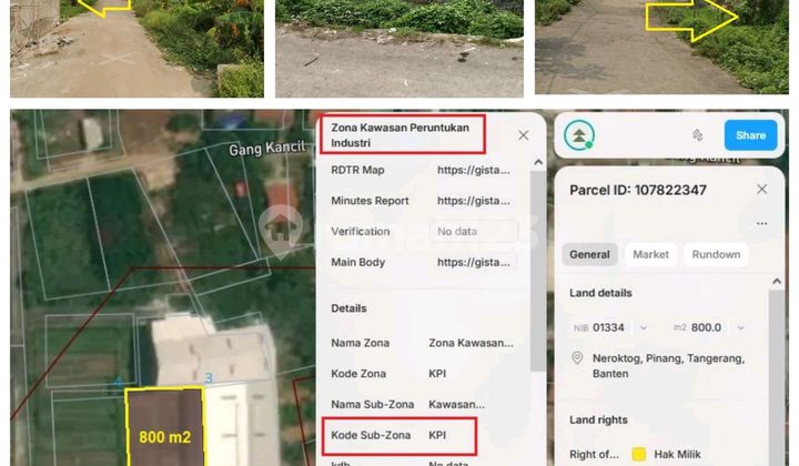 Dijual Kavling Murah Di Kav Dpr Cipondoh Tangerang 