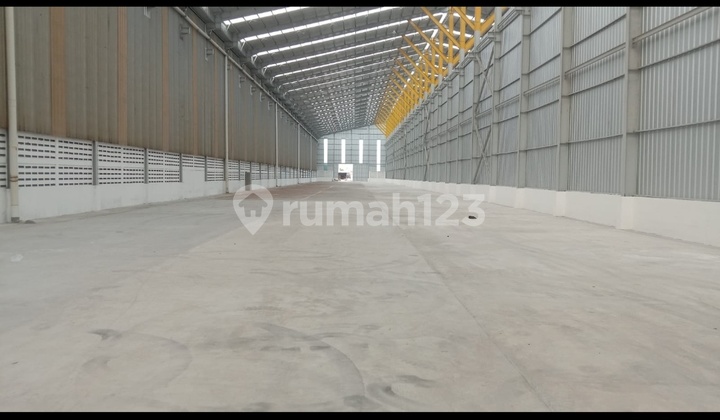 Disewakan Gudang Baru Luas Bangunan 3.360M2 di Kotabumi Tangerang