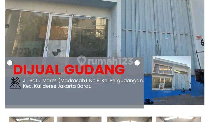 Dijual Gudang 200mtr Di Jalan Satu Maret 1