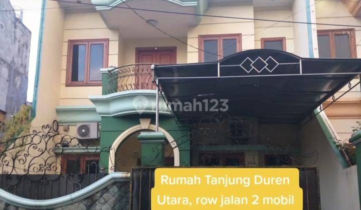 Rumah Tanjung Duren Utara, Siap Huni, Jalan Lebar, Strategis 1