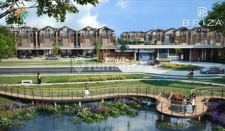Briza Lakes Cluster House Summarecon Tangerang Strategic Location