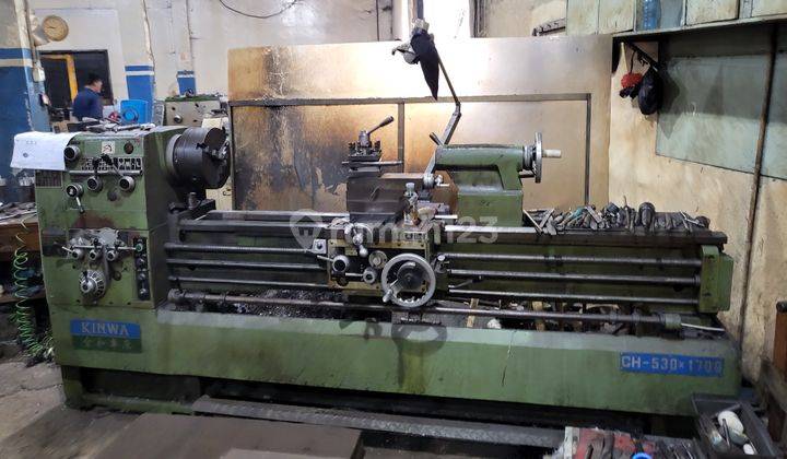 Dijual cepat Bengkel Bubut strategis pinggir jalan raya di Cengkareng 34