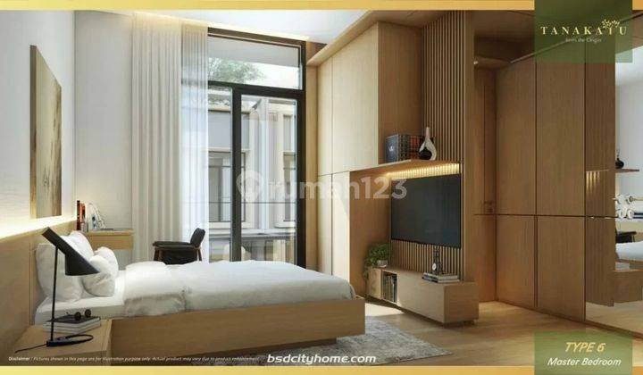 Rumah 2 Lantai Baru Furnished di Tanakayu Cluster Svani, Bsd 1