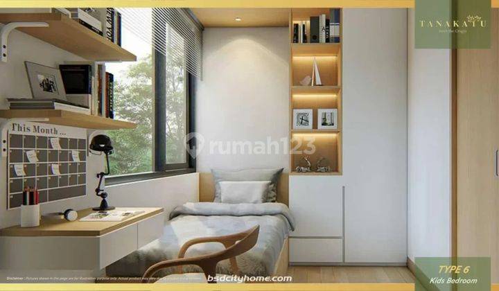 Rumah 2 Lantai Baru Furnished di Tanakayu Cluster Svani, Bsd 2