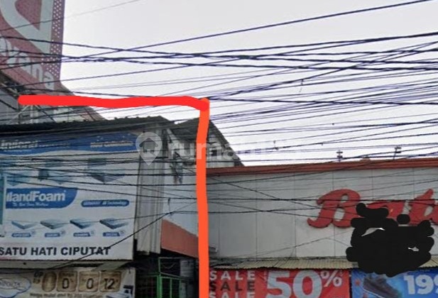 Disewa Ruko (Toko) & Gudang SUPER STRATEGIS Jl. Dewi Sartika, Ciputat, Tangerang Sel, Sebelah Ramayana Ciputat