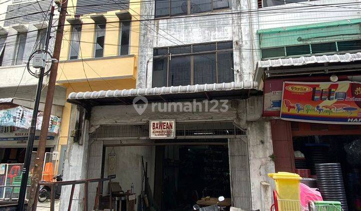 Dijual Ruko Pusat Pasar Jl. Bawean, Medan Timur rk 0349 2