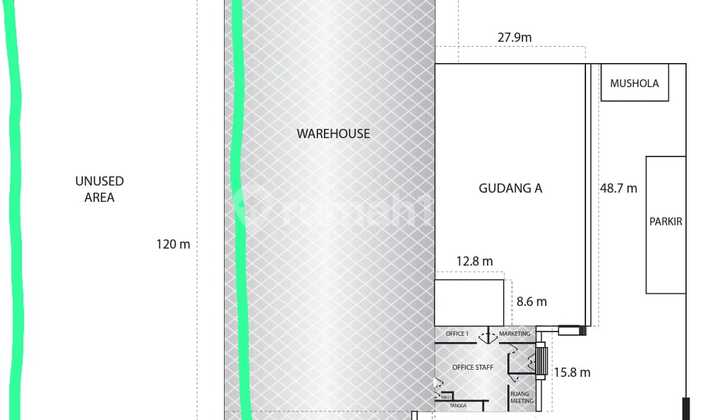 Dijual Tanah Komersil di Cukanggalih, Curug, Tangerang t 0158