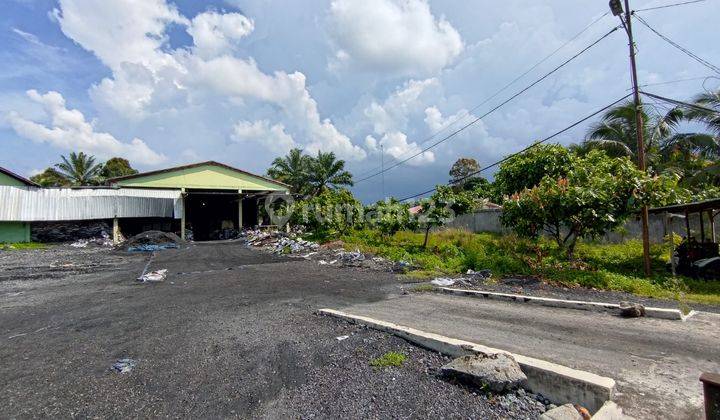 Gudang Tanah Dijual Pinggir Jalan Samping Balai Desa, Aek Teluk Kiri, Asahan 2