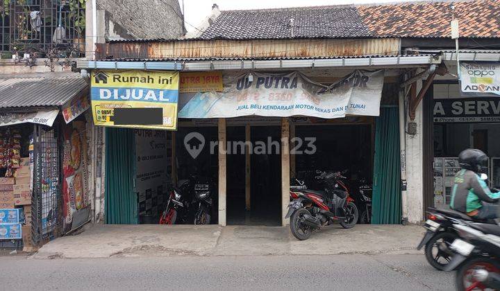 Rumah usaha pinggir jalan raya dekat stasiun harga murah di cikampek 1