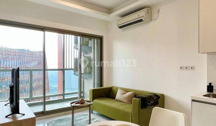  Apartemen Sq Res 1 Kamar Tidur + Study Furnished Bagus 1