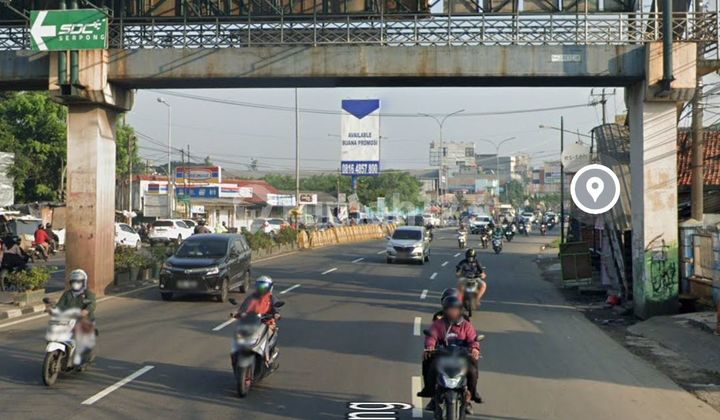 Tanah strategis yang skarang tersewa sampai dengan tahun 2026 oleh resto padang