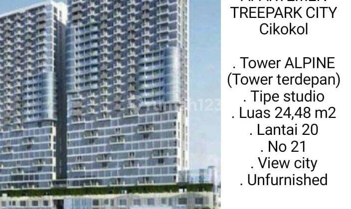 Apartement Tree Park 1 BR Semi Furnished Bagus 2