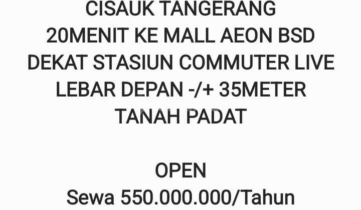 Dijual Tanah di Jalan Utama Cisauk Bsd Tangerang, Tangerang 2