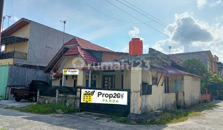 Rumah 1 Lantai Berpagar Dijual Dijalan Merak Sakti Ujung Pekanbaru 