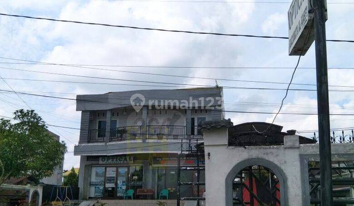 Ruko di Jl. Yos Sudarso, Pekanbaru 300 m SHM 2