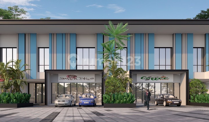 Gudang baru modern 2 lantai komplek elit Dijual di Pekanbaru