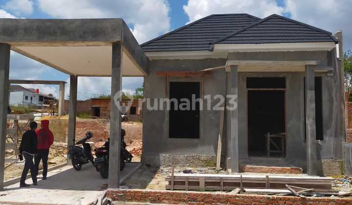 Rumah Premium Mulai Type 45 di Jl Delima Panam 5