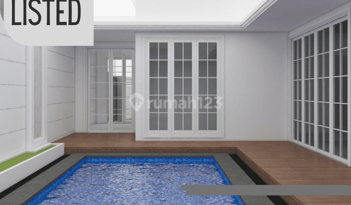 Rumah Type 300 di Jual di Jl Cemara Gading di Komp Pemda 9