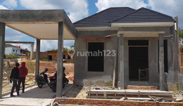 Rumah di Jual Type 45 Cluster Security 24 Jam di Jl Delima Panam 7