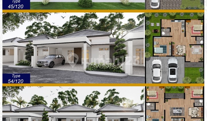 Rumah Minimalis di Jual di Jl Delima Type 45 9