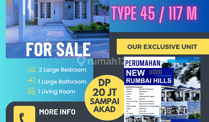 Dp 20 Jt Sampai Akad di Rumbai Dekatkampus Ke Lancang Kuning 1
