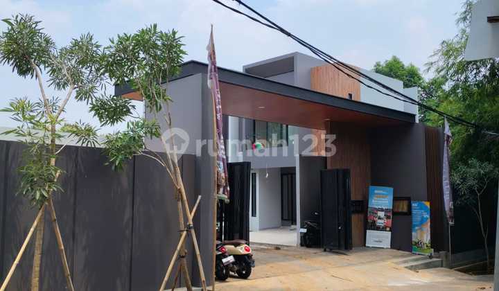 Rumah Brand New, dalam Cluster, keamanan 24 Jam Lokasi strategis di Pondok Aren 2