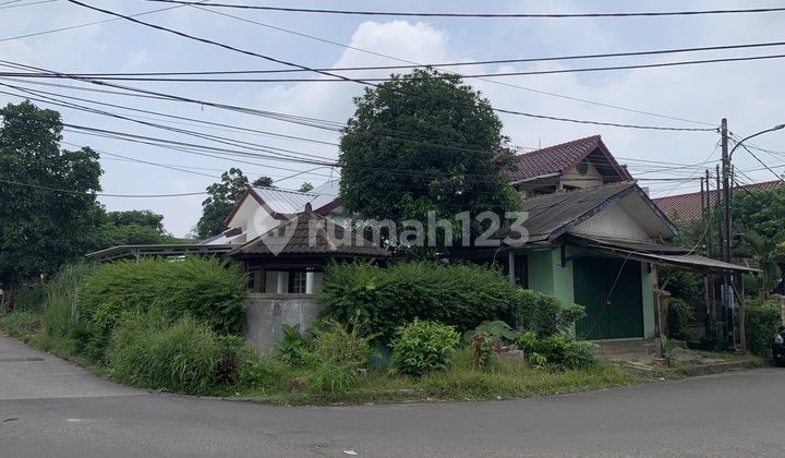 rumah huk, murah, bisa untuk usaha dan tinggal Permata Pamulang, besar, layak tinggal, strategis, kondisi ramai, tangerang selatan 