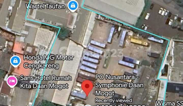 Kavling Segitiga Emas Daan Mogot