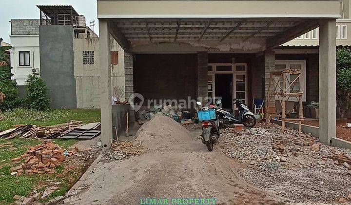 Rumah Tahap Renovasi Harga Bagus di Kota Wisata Cibubur 2