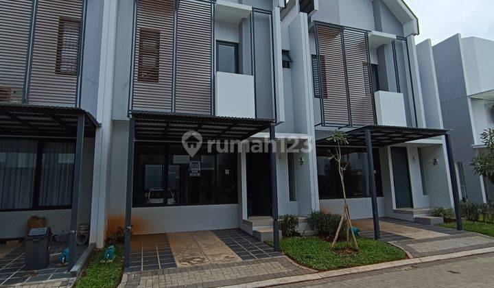 Disewakan Rumah Brand New 3lt Semi Furnish Harga Nego di Myza Bsd 1