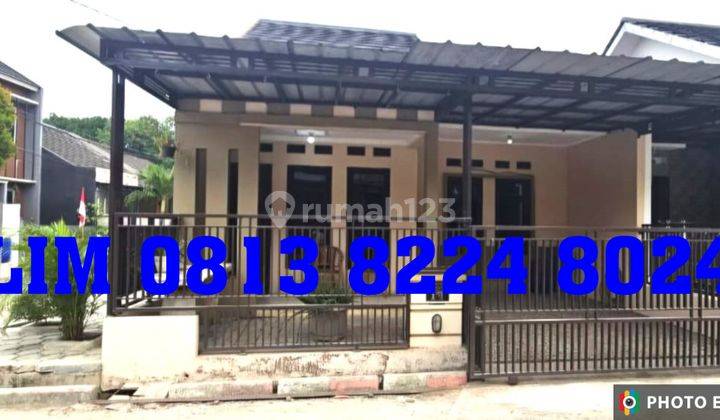 RUMAH POSISI HOOK 1,5 LANTAI PERUM RAFFLESS REGENCY BOJONGKULUR CIANGSANA CIBUBUR BOGOR 1