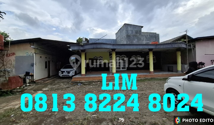 Land and House for Sale on Ciangsana Main Road, Cibubur, Bogor. 2
