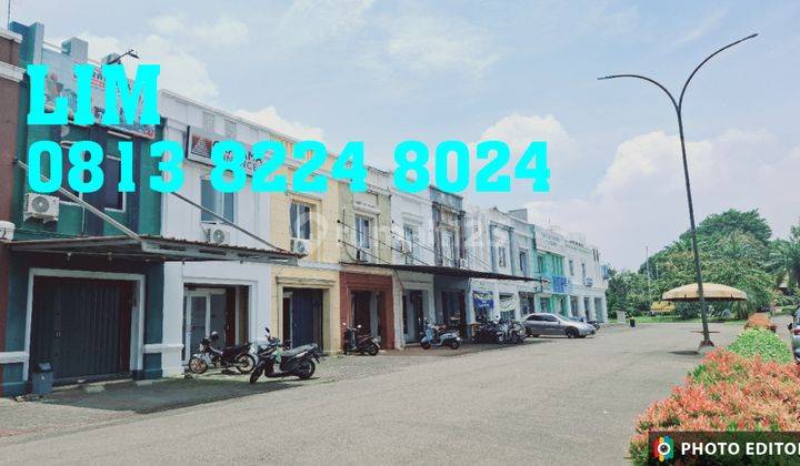 DIJUAL RUKO MURAH LT 50 HADAP JALAN KAWASAN CONCORDIA KOTA WISATA CIBUBUR BOGOR 1