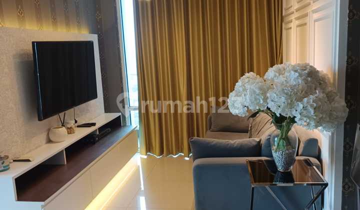 For Sale Brooklyn 2BR Fully Furnished Apartment in Alam Sutera Tangerang, 2 Bedrooms